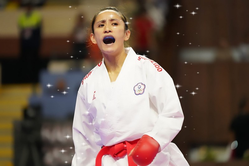 空手道選手谷筱霜亞運摘金 台新開心發出50萬奪金大紅包